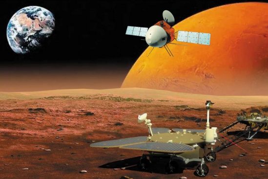 atterrissage rover chinois mars