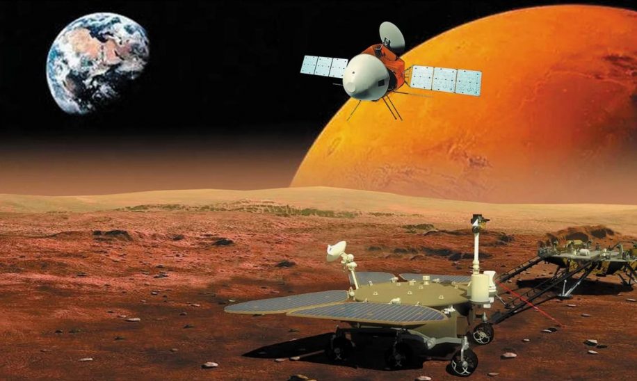 atterrissage rover chinois mars