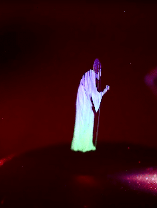 chercheurs creent hologrammes realistes se deplacant dans les airs couv