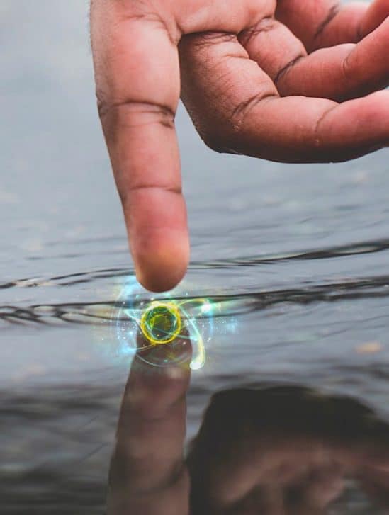 doigt peut sentir changement un seul atome materiau