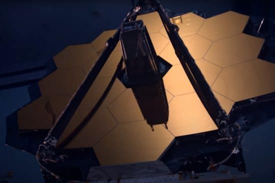 test miroir primaire telescope james webb