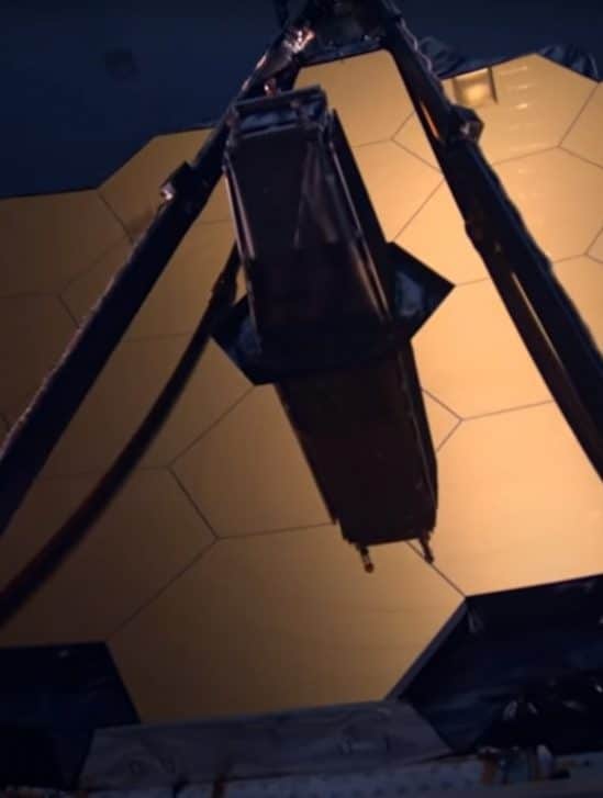 test miroir primaire telescope james webb