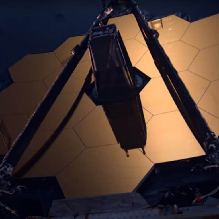 test miroir primaire telescope james webb