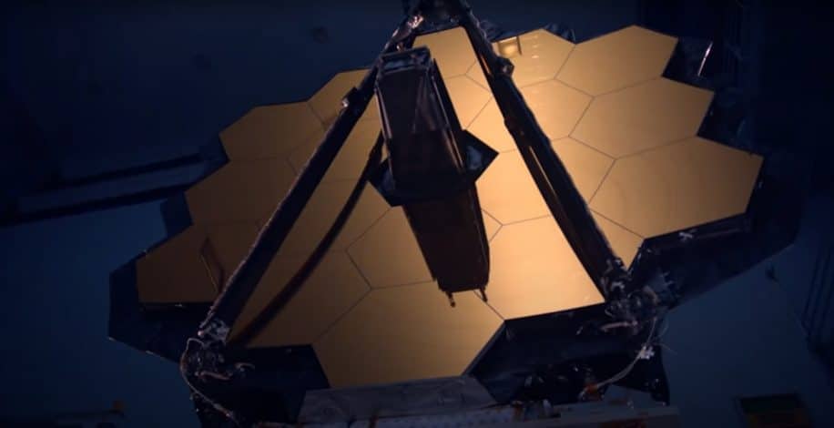 test miroir primaire telescope james webb