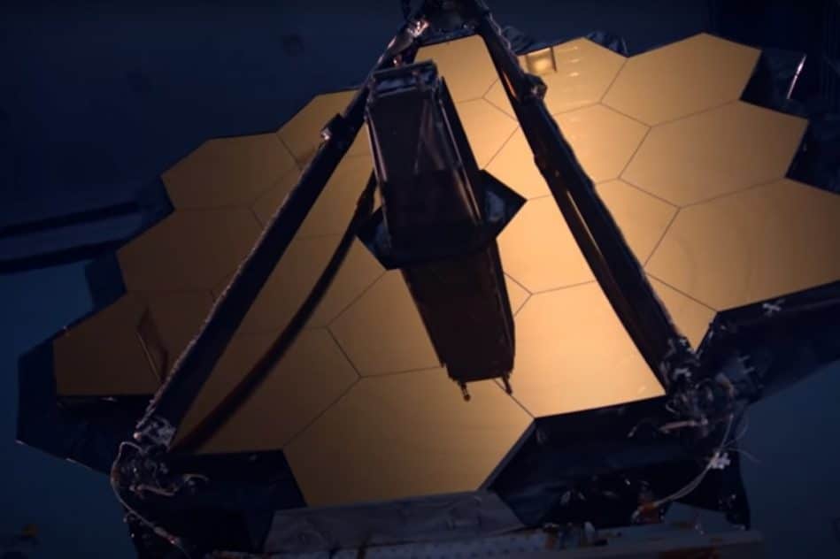 test miroir primaire telescope james webb