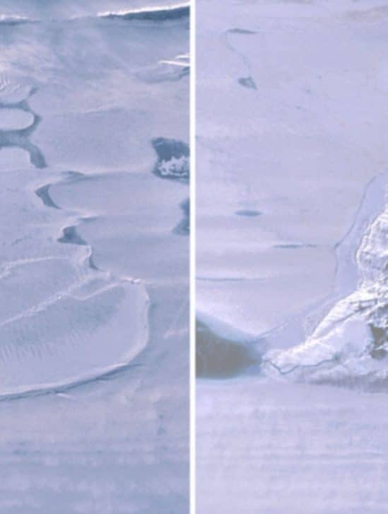 drainage lac antarctique