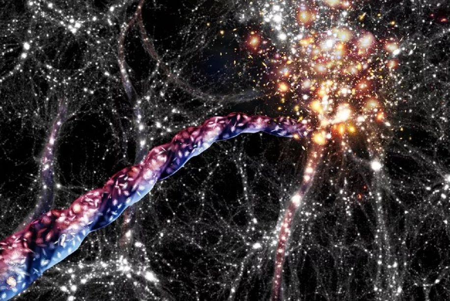 filaments cosmiques sont aussi en rotation couv