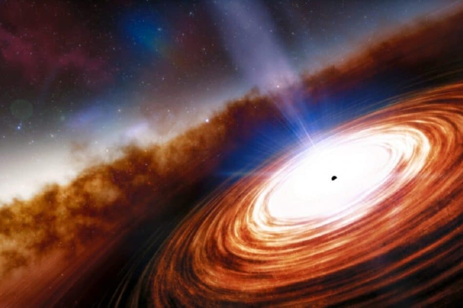 influence trous noirs galactiques hors galaxie hote