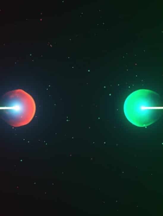 physiciens decouvrent particule oscille matiere antimatiere