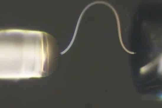 glace peut etre extremement flexible