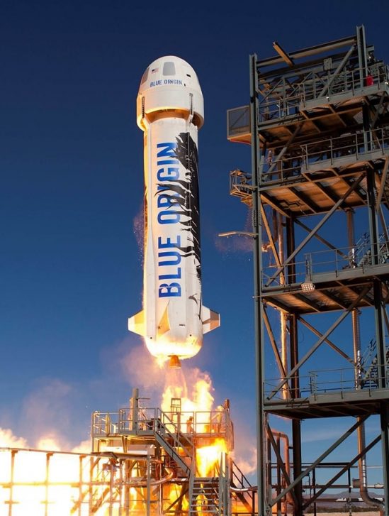 pourquoi new shepard blue origin forme entropomorphe