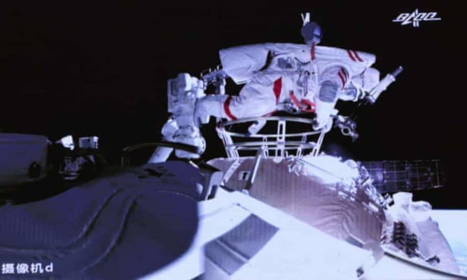 sortie espace astronautes chinois tiangong