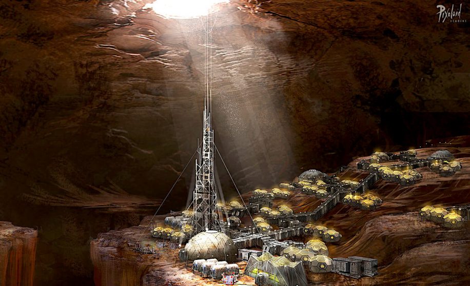 colonisation mars entrees grottes martiennes offriraient protection efficace contre radiations