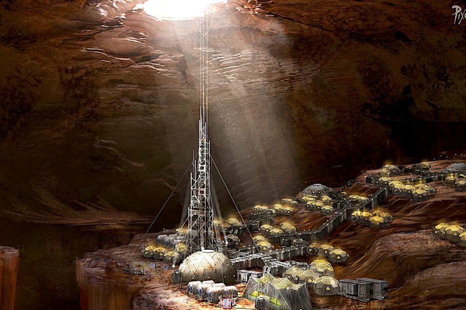 colonisation mars entrees grottes martiennes offriraient protection efficace contre radiations