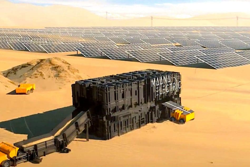 dispositif autonome revolutionnaire produit des panneaux solaires a partir sable couv