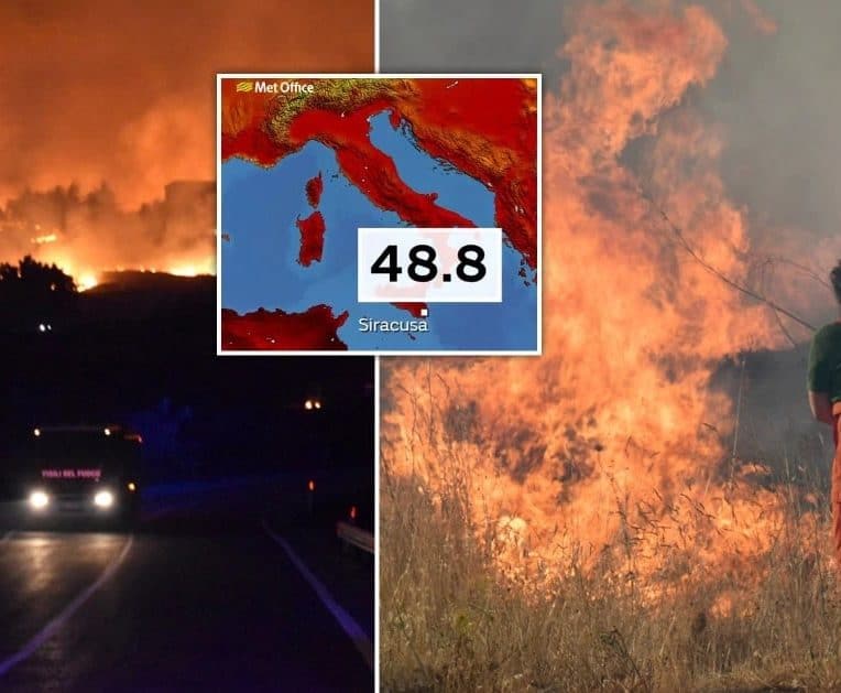sicile plus haute temperature europe jamais enregistree