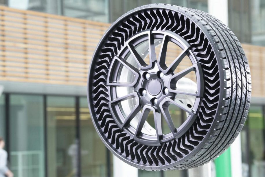 pneu uptis airless michelin anti-crevaison