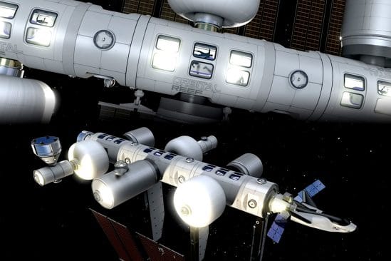 blue origin sierra space conception station spatiale commerciale