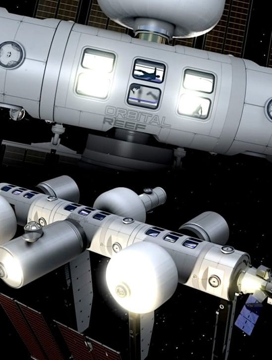 blue origin sierra space conception station spatiale commerciale