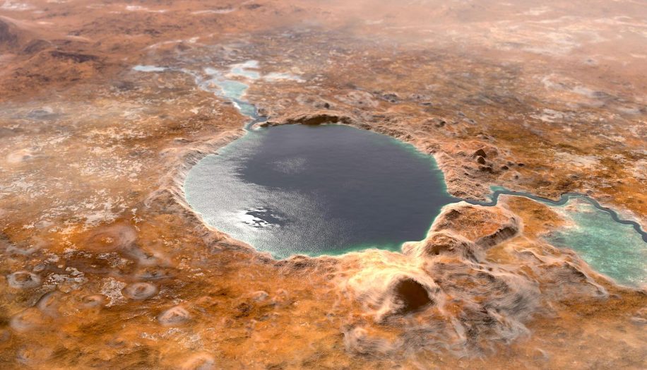 confirme cratere jezero mars ancien lac