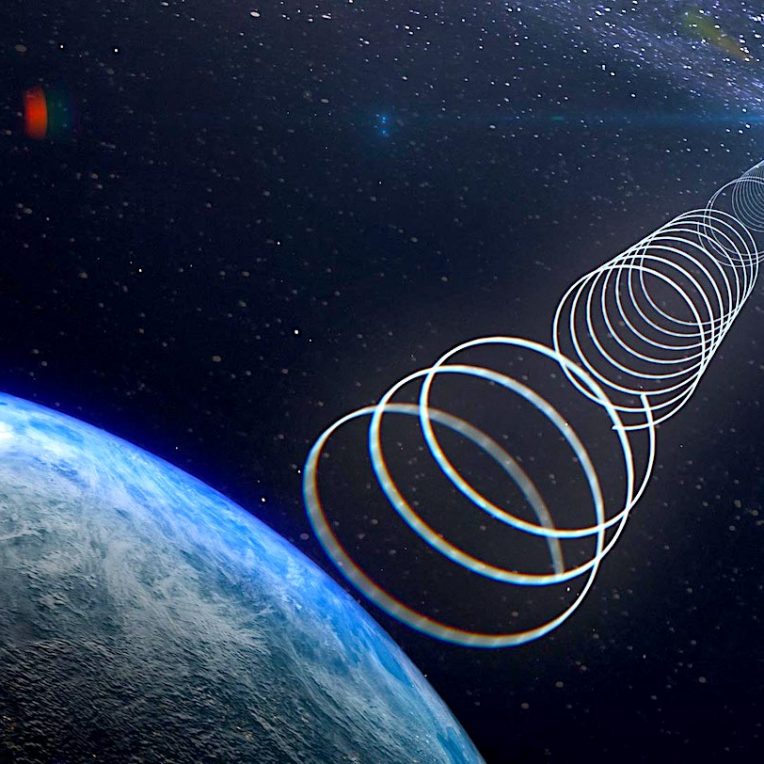 objet mystérieux envoie ondes radio depuis centre galaxie