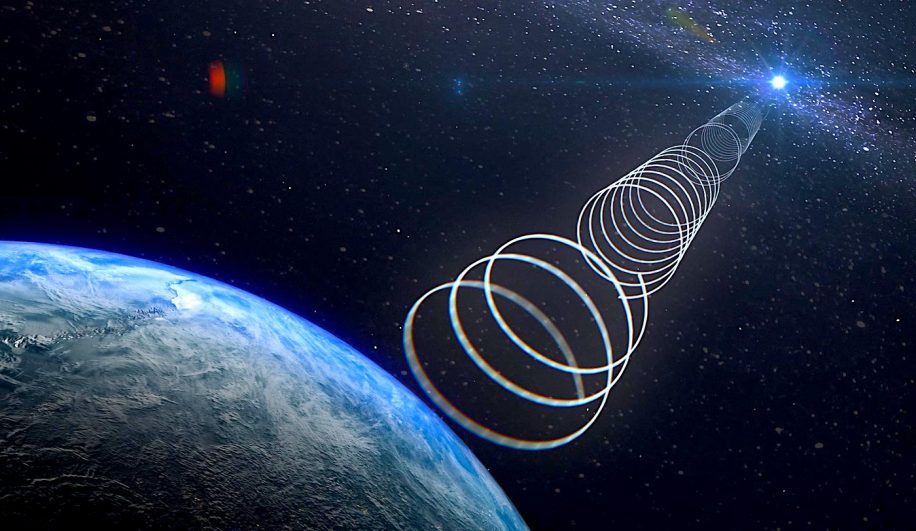 objet mystérieux envoie ondes radio depuis centre galaxie