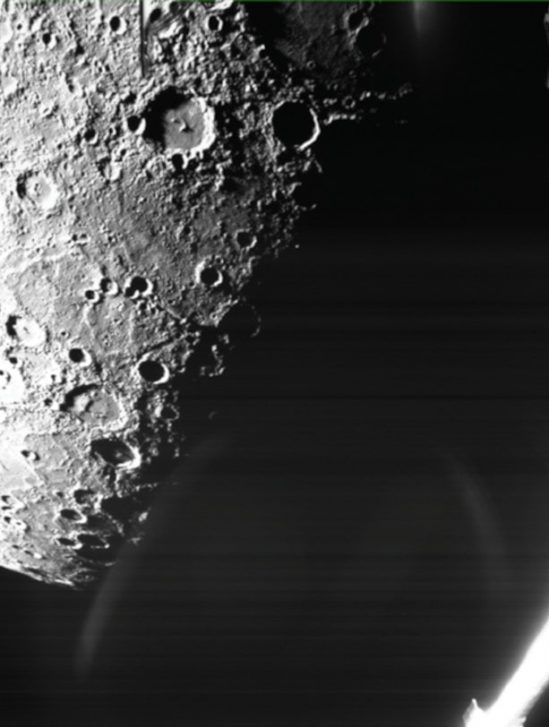 première image Mercure BepiColombo