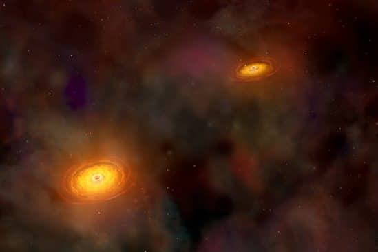 expansion univers trous noirs