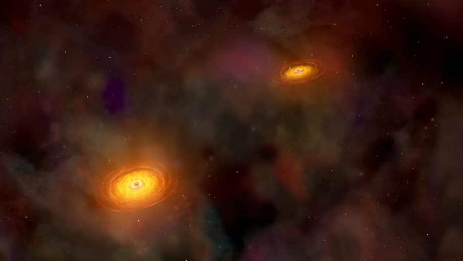 expansion univers trous noirs