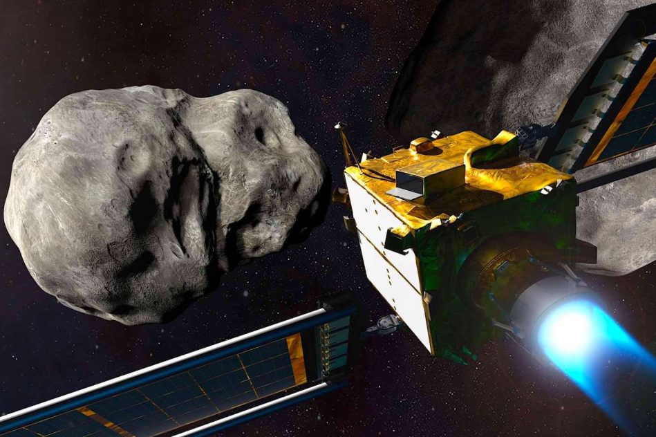 lancement mission dart asteroide percute prevention