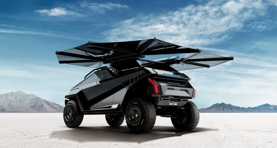 agence creative imagine 4x4 futuriste pour occuper couv