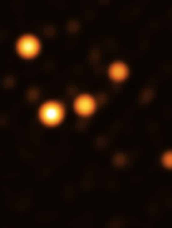 étoiles proches trou noir sagittarius