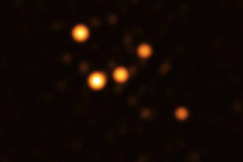 étoiles proches trou noir sagittarius