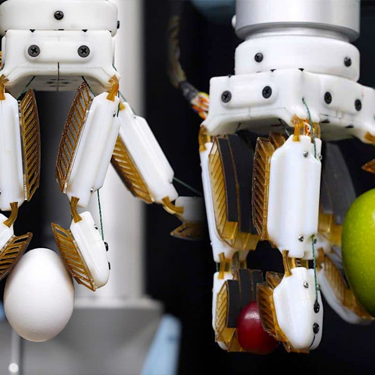 main robotique inspiree gecko