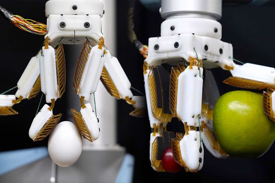 main robotique inspiree gecko