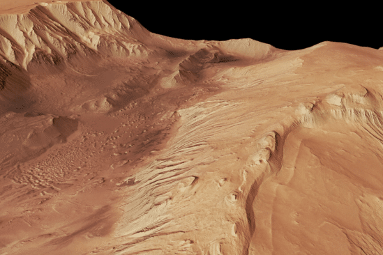 mars eau pays bas decouverte canyon