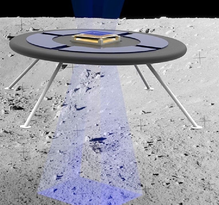 soucoupe volante explorer lune asteroides