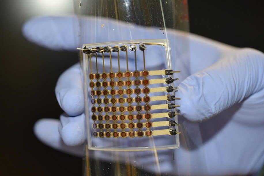 ecran oled flexible entierement imprime 3d