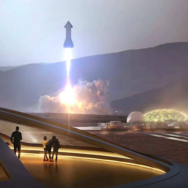 elon musk mars colonisation 10 ans