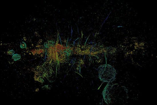 filaments voie lactée