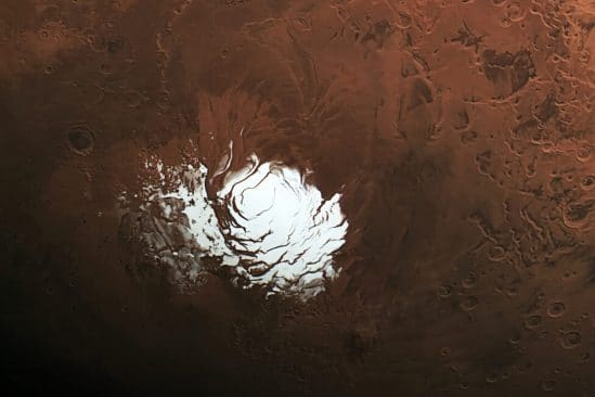 lacs mars seraient constitues roches volcaniques enfouies sous glace