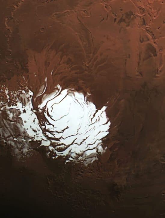 lacs mars seraient constitues roches volcaniques enfouies sous glace
