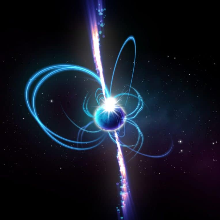 objet mystérieux galaxie magnétar