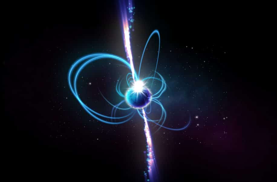 objet mystérieux galaxie magnétar