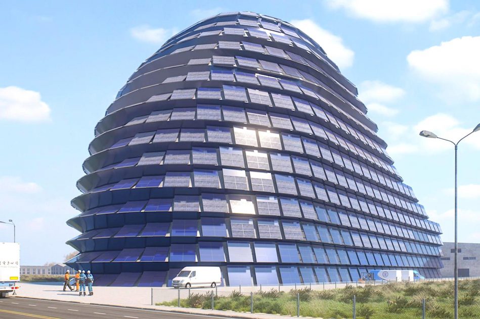 sun rock batiment 1 million kwh energie verte