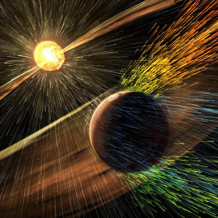 Pourquoi Mars a perdu son champ magnétique