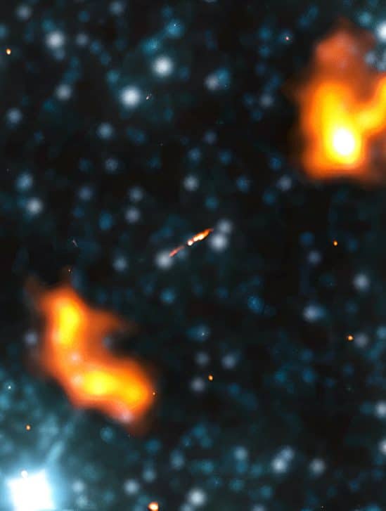 découverte radiogalaxie géante plus grande jamais decouverte