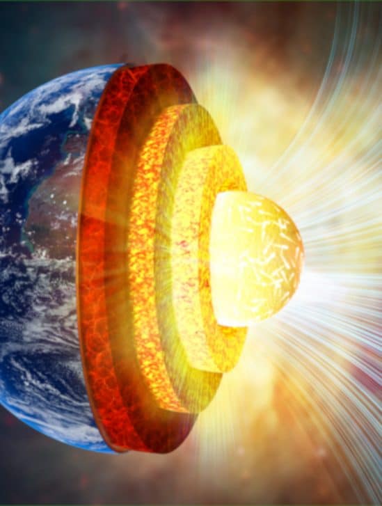 noyau interne terre superionique