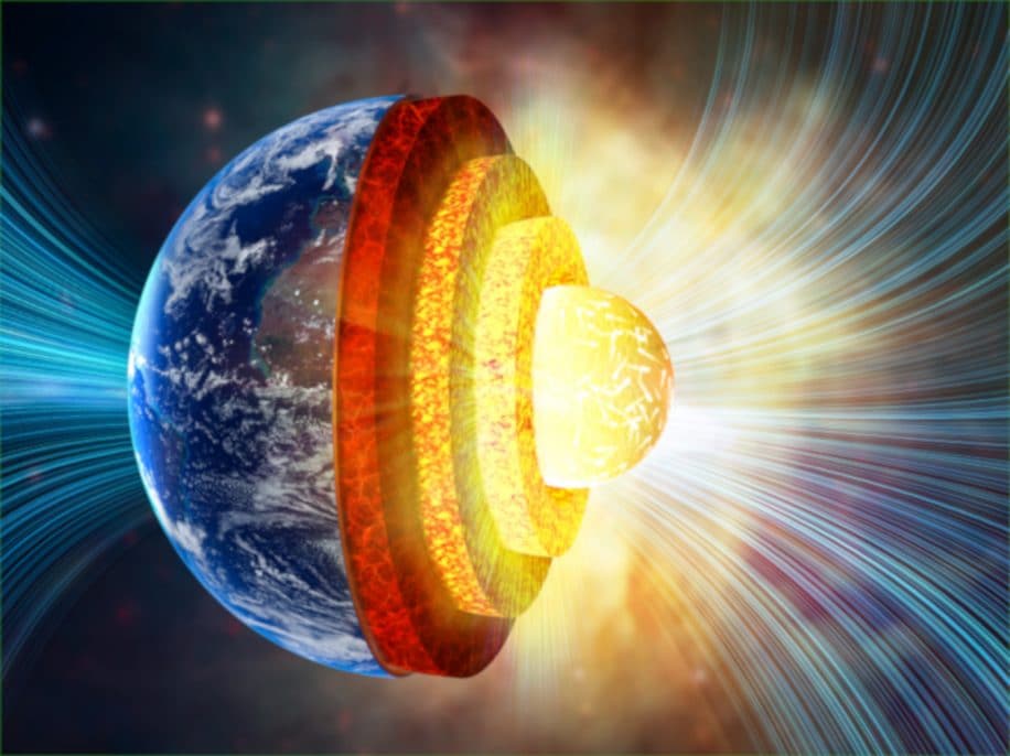 noyau interne terre superionique