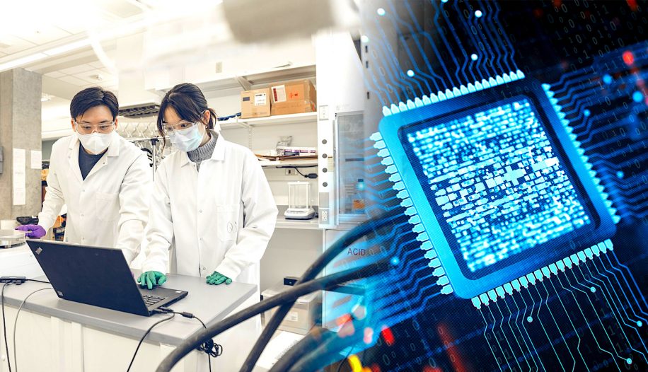 puce electronique capable restructurer elle meme facon cerveau
